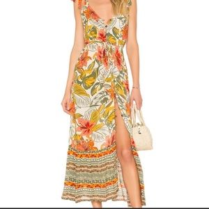 REVOLVE Athro Cleobella Marla Hibiscus Maxi Dress